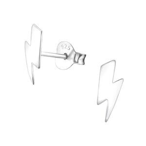 Minimalist Lightning Bolt Mini Stud Earrings​
